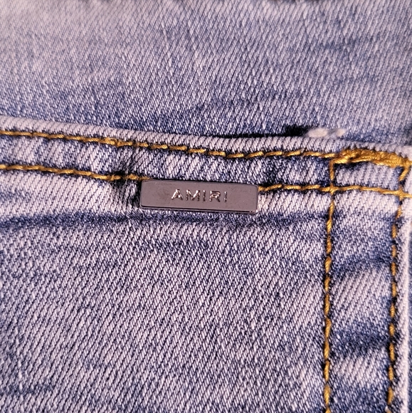 AMIRI JEANS SIZE 38 CUSTOM TAYLORED 1 of 1 PAIR - Picture 16 of 16